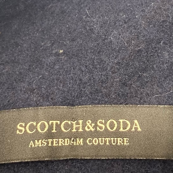 Scotch & Soda Women’s Navy Wool/Cashmere Mock Neck Sweater S LUXURIOUS - Picture 3 of 13